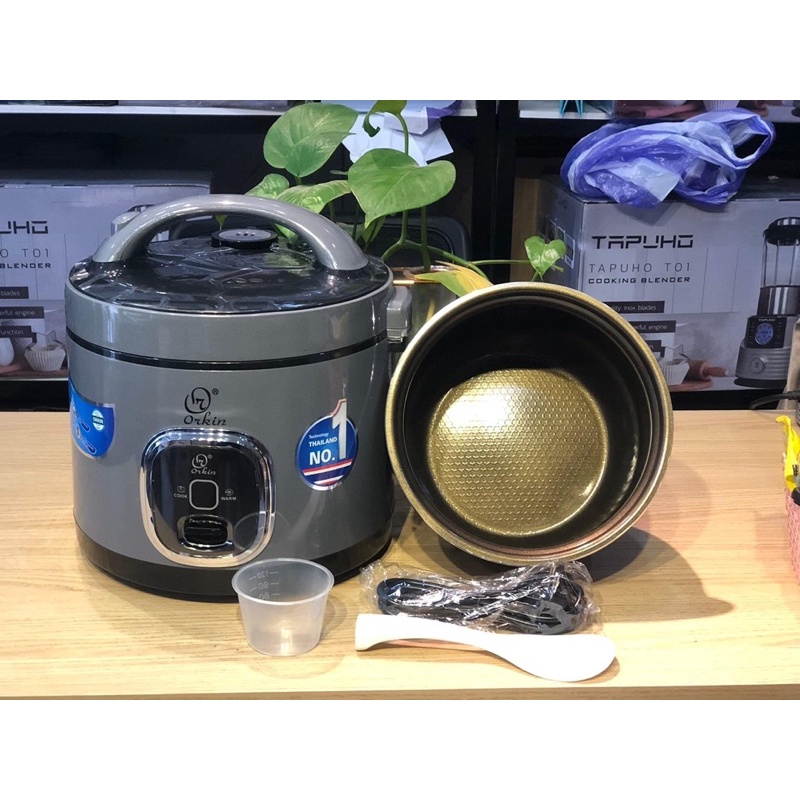 Nồi cơm điện Orkin Thái Lan 1,8L lòng nồi tráng men 3D, Model:Or18