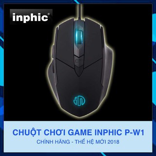 Chuột chơi game, gaming mouse inphic p-w1
