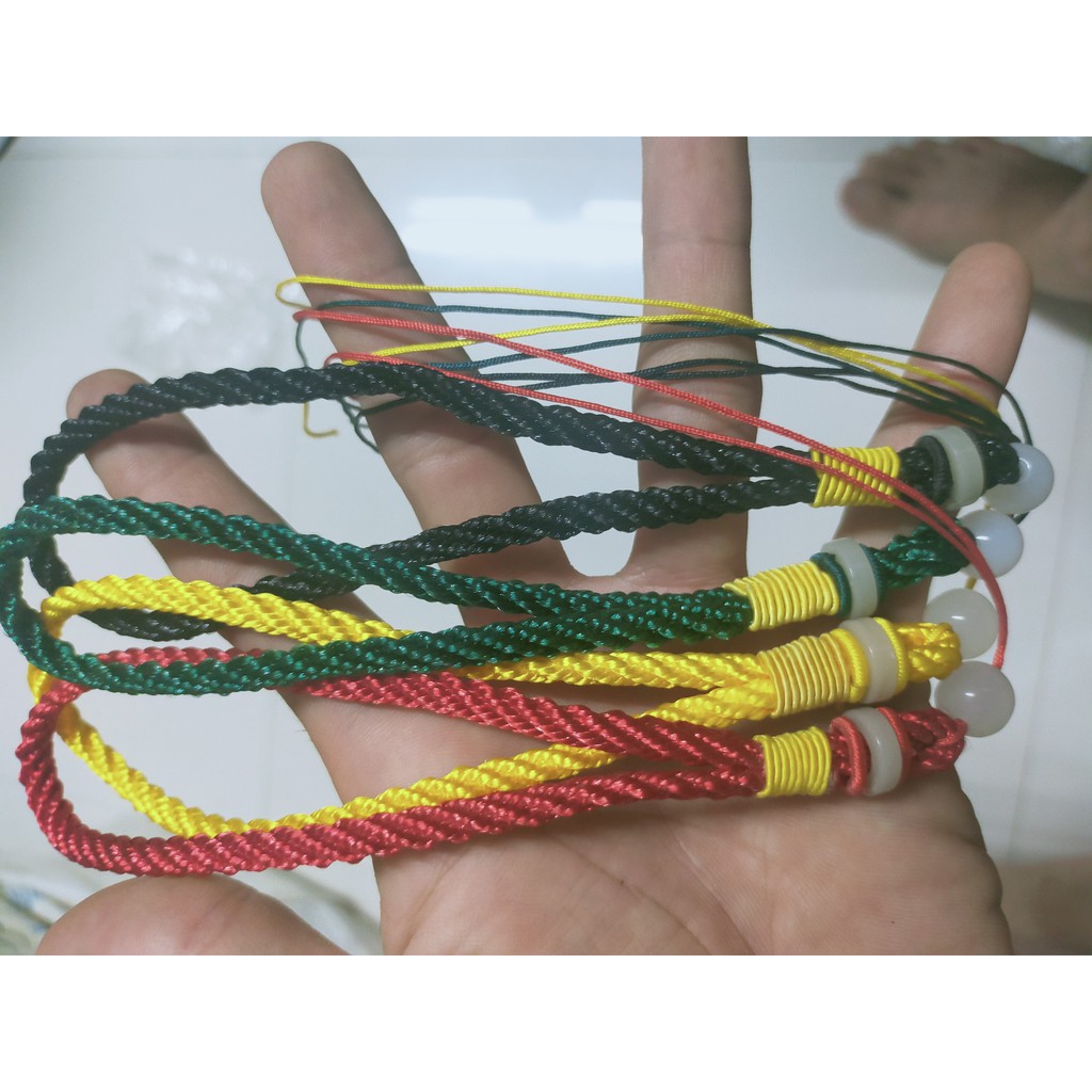 VÒNG TAY ĐEO NÁ CAO SU CÓ HẠT CHÂU