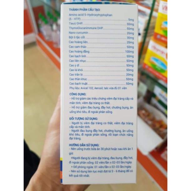 Đại Tràng DHP - Giảm các triệu chứng viêm đại tràng cấp và mãn tính, viêm đại tràng co thắt