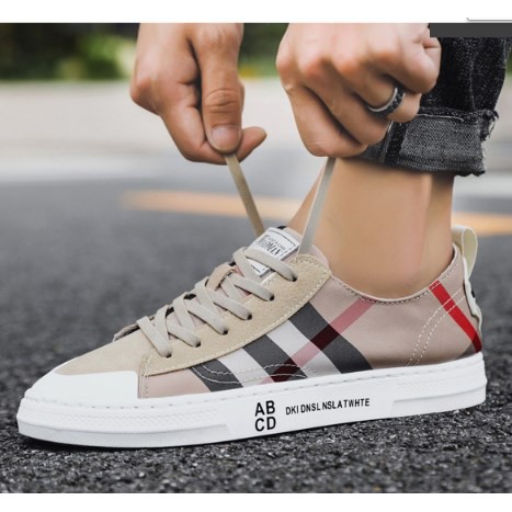 Giày nam thời trang ⚜️Bệu Store⚜️ Giày Sneaker Nam BBR Nhập Khẩu - Giày thể thao thấp cổ nam hai màu Nâu - Đen