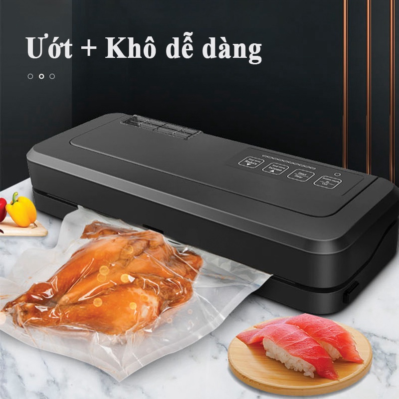 Máy Hút Chân Không Gia Đình P290 Hàng có sẵn hút các loại túi, mối hàn kín - Bảo hành 12 tháng