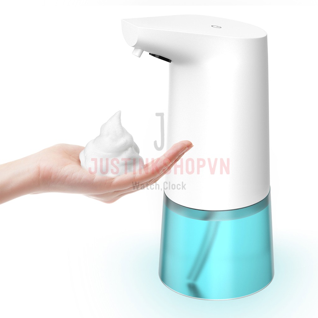 Hộp bình đựng xà phòng 400ml cảm ứng điện dung tự động xịt nước, xịt bọt qua cảm biến sử dụng đa vị trí - NQC-400M-XPTB
