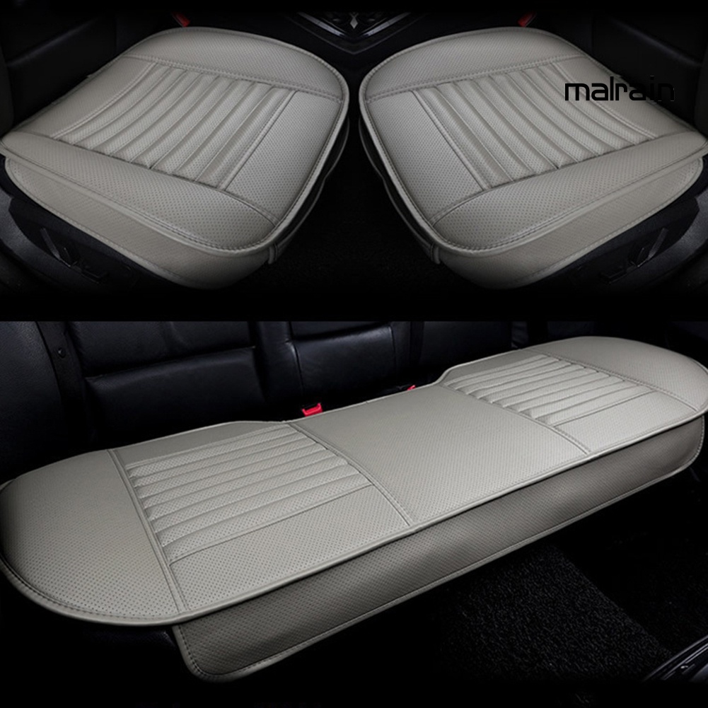 Đệm Lót Ghế Ngồi Xe Hơi Giả Da Thoáng Khí