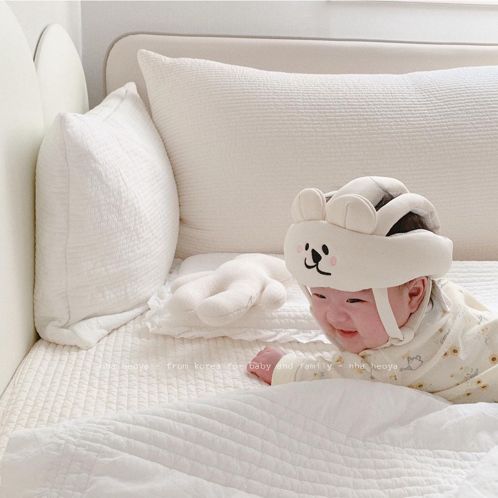 NÓN BẢO VỆ ĐẦU TẬP BÒ TẬP ĐI CHO BÉ BLISSBEBE