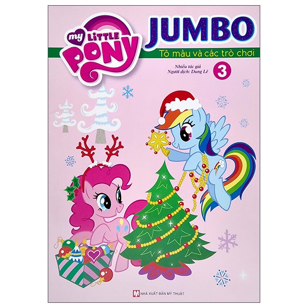 Sách - My Little Pony - Jumbo - Tô Màu Và Các Trò Chơi - Tập 3