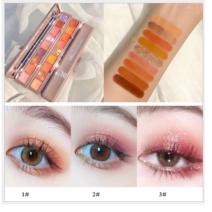 Bảng Phấn Mắt DIKALU 9 Ô Soft Eye Shadow Lasting | WebRaoVat - webraovat.net.vn