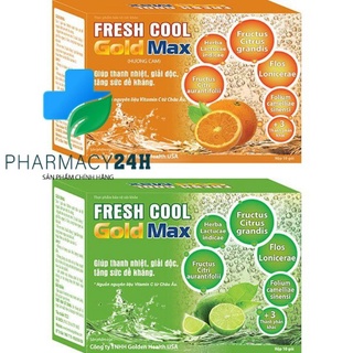 [Chính Hãng] FRESH COOL GOLD MAX Giúp thanh nhiệt, giải độc, tăng sức đề kháng, giảm tình trạng mẩn ngứa, mề đay..