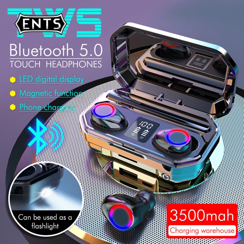 Bộ Tai Nghe Bluetooth 5.0 M11 / M12 Hỗ Trợ Điều Khiển Tai Nghe Bluetooth 8d L21 I7S I9 F9 Xiaomi Huawei Samsung Vivo Oppo