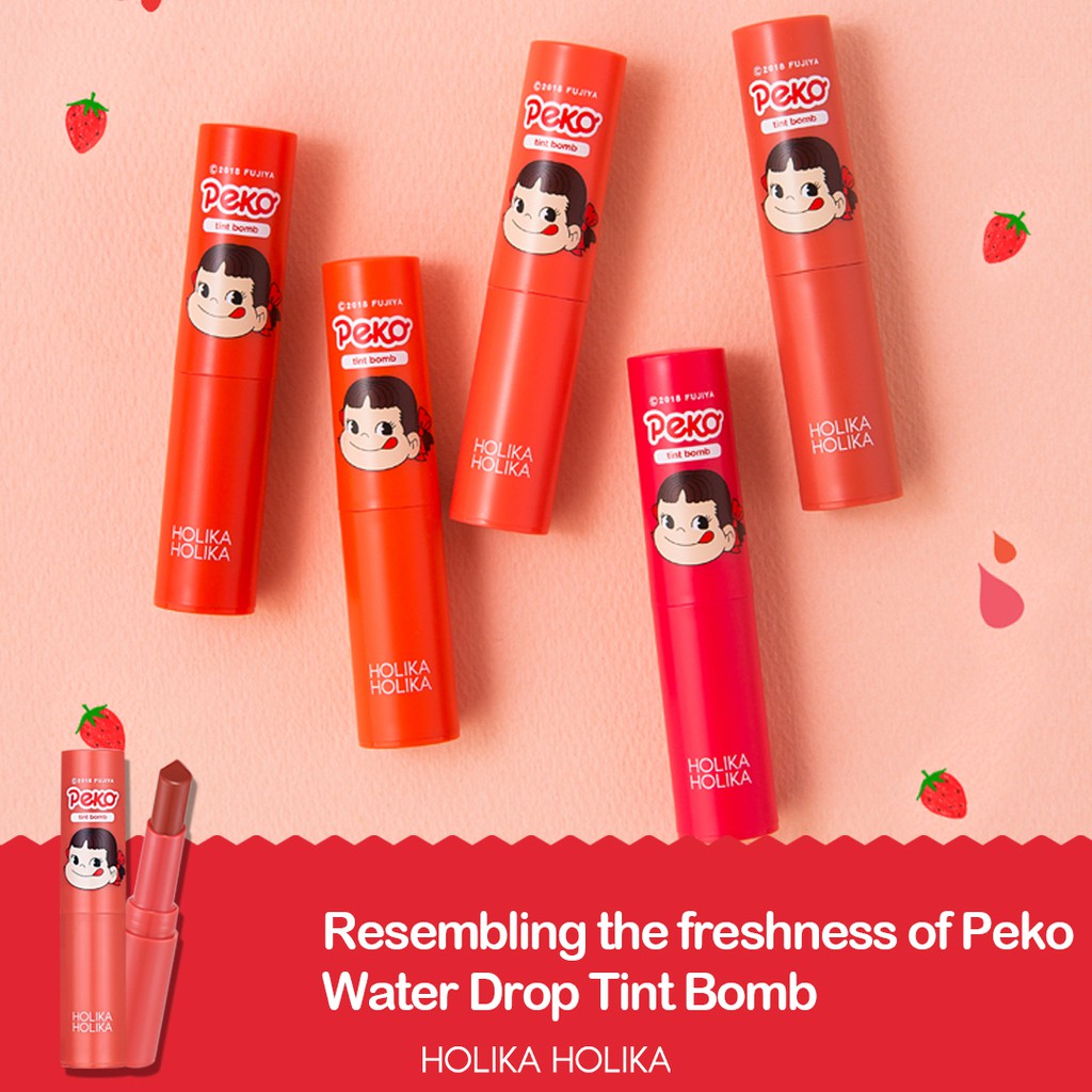 (hàng Mới Về) Son Tint Holika Holika X Peko Hình Giọt Nước | BigBuy360 - bigbuy360.vn