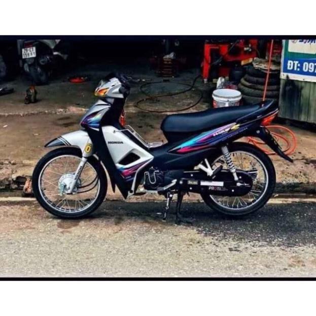 Tem Chế Wave S Màu Xanh Tím Loại 7 Màu