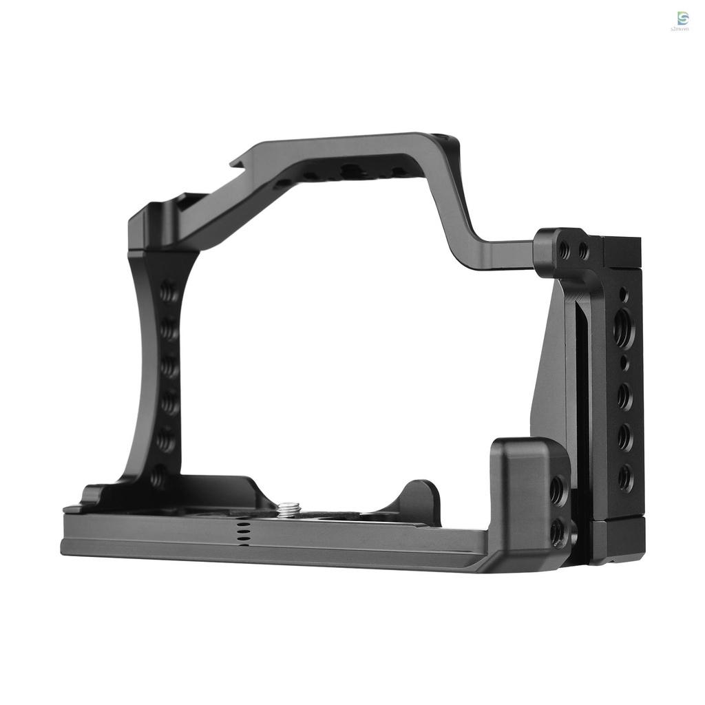Khung hợp kim nhôm gắn máy ảnh không gương 1/4 Inch &amp; 3/8 Inch thay thế cho Canon M5 M50 M50II