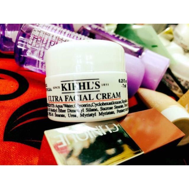 Kem dưỡng mini Kiehl's Ultra Facial Cream dưỡng ẩm cực kì hiệu quả cho da khô 7ml
