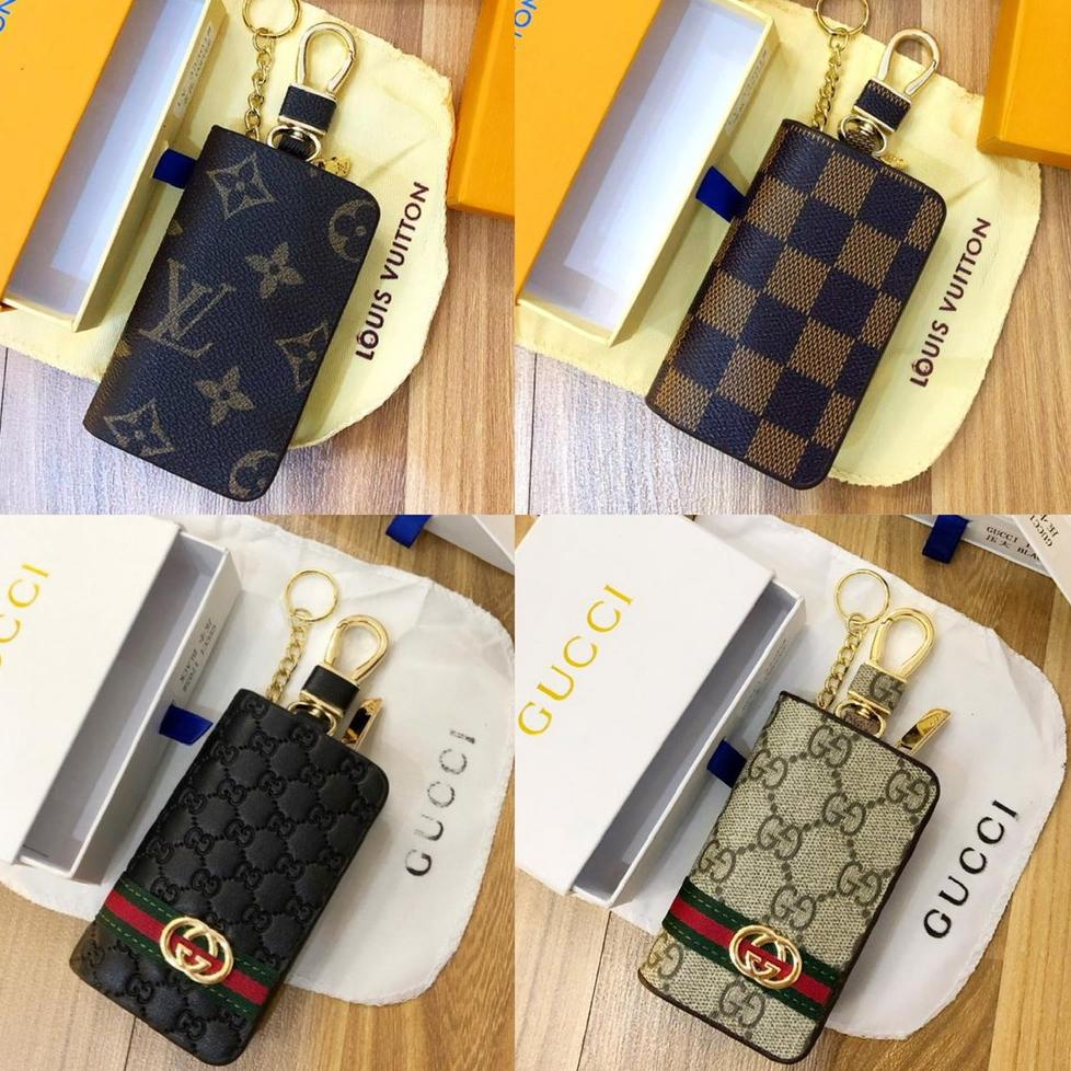 02.02 Giá Bán SỉMóc Khóa Da Bò LV Cao Cấp Có Một Hộp Đựng Dạng Ví Cho Xe Máy Stnk Place