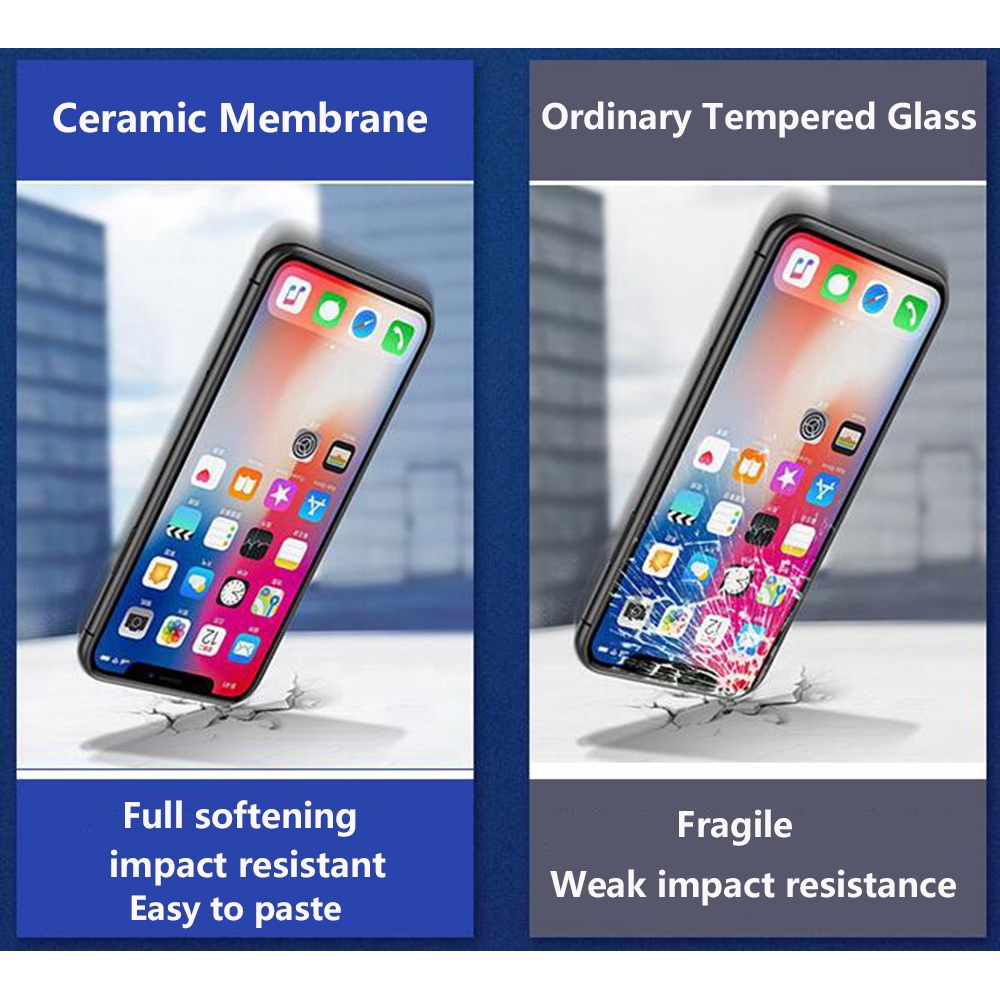 Kính Sứ Bảo Vệ Màn Hình Điện Thoại 3d Samsung Galaxy S8 S9 S10+ Plus Note 8 9 Note 10 Note10 Pro