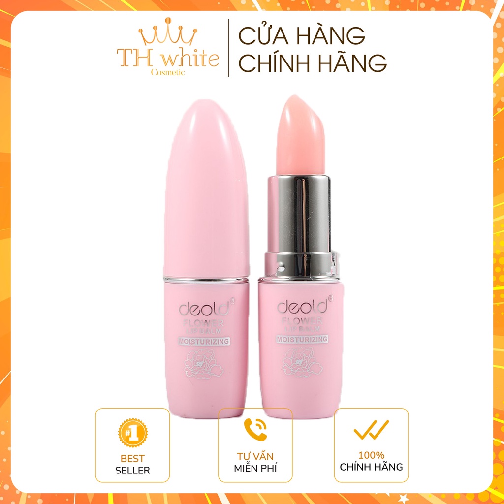Son Dưỡng Chống Thâm Làm Hồng Môi Deold Natural Blossom Lip Balm 3.3g