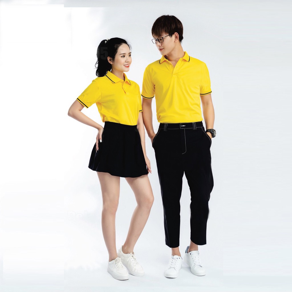 Áo thun polo nam có cổ cao cấp trơn vải cá sấu dày dặn form rộng áo thun nam có cổ OHANA | BigBuy360 - bigbuy360.vn