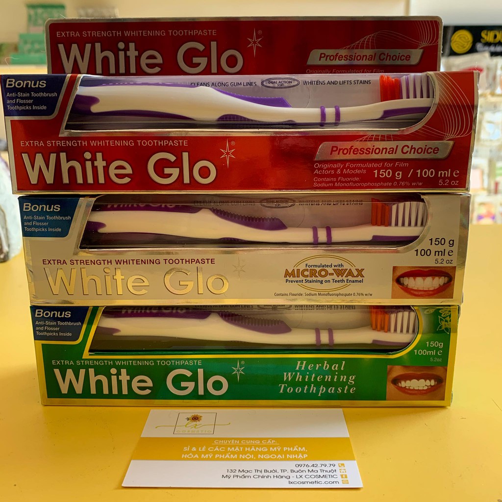 Kem đánh răng White Glo