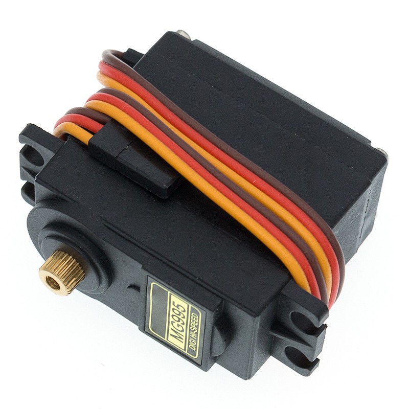 Động Cơ Servo MG995 MG996R Bằng Kim Loại Cho Đồ Chơi Điều Khiển Từ Xa Futaba JR MG995