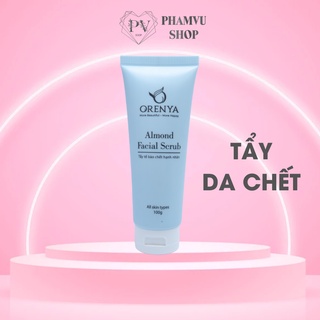 TẨY TẾ BÀO CHẾT HẠNH NHÂN ORENYA giúp sáng da giảm mụn cám đầu đen