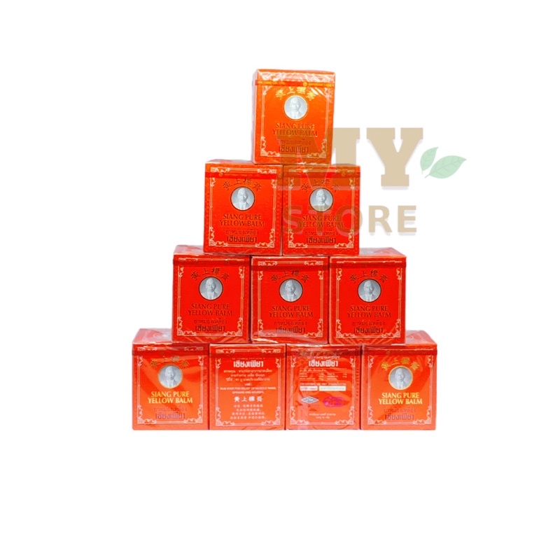(Chính Hãng) Dầu Cù Là Ông Già Siang Pure Đỏ Thái Lan 12g