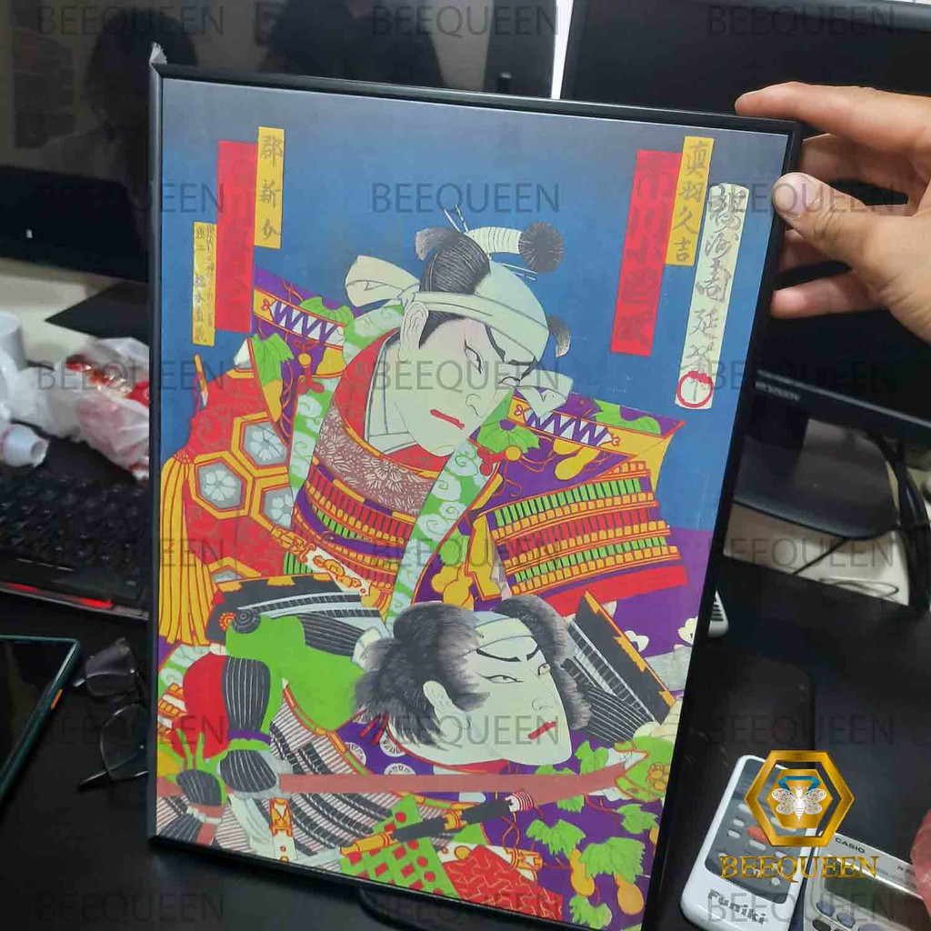 Tranh Bức Sóng Nhật Bản - Tranh Nhật Cổ | JP100