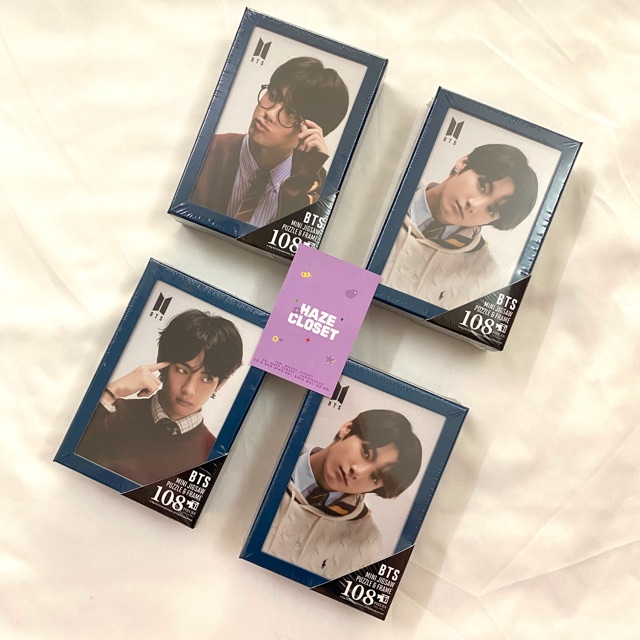 Xếp bình 108 miếng BTS Official