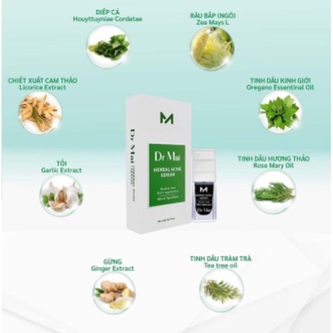✅  Dr Mai  serum Mai Thảo Mộc, lựa chọn hoàn hảo cho làn da mụn