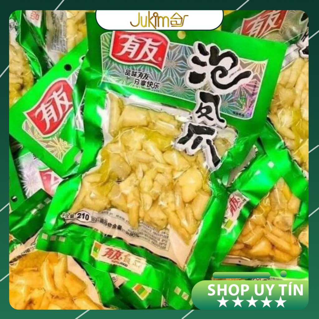 🔰  Chân gà muối yoyo cay túi 250g ✅