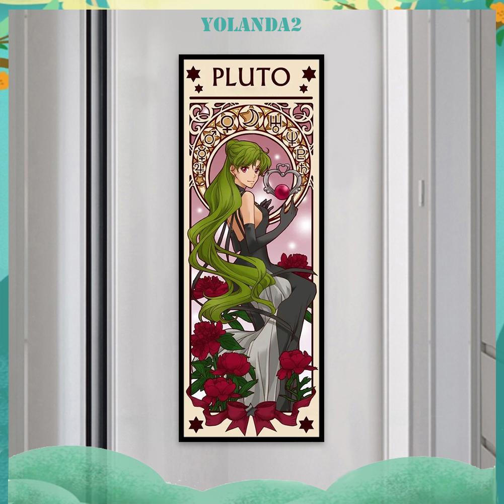 Bộ tranh thêu chữ thập 11CT 30x85cm hình nữ chiến binh trang trí nhà ở