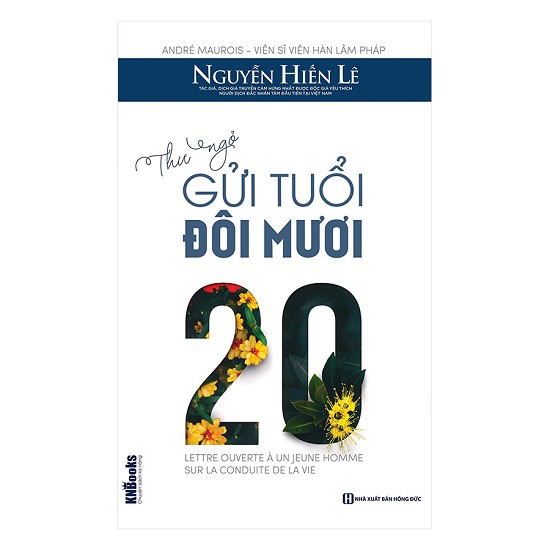 Cuốn sách Thư Ngỏ Gửi Tuổi Đôi Mươi (Bộ Sách Cha Mẹ Khéo - Con Thành Công)