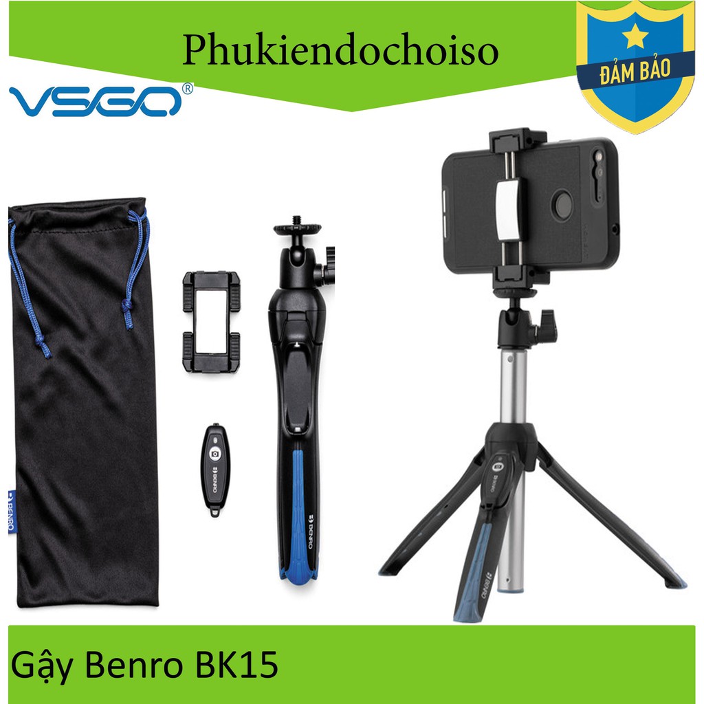 Gậy tự sướng Benro BK15 Điện thoại, Gopro