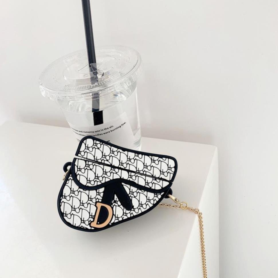 Vỏ Bao Đựng Bảo Vệ Hộp Sạc Tai Nghe, Case Airpods 2/1/3/Inpos i12/Mini Pro 4/TWS - Bag Túi Xách LV Thời Trang