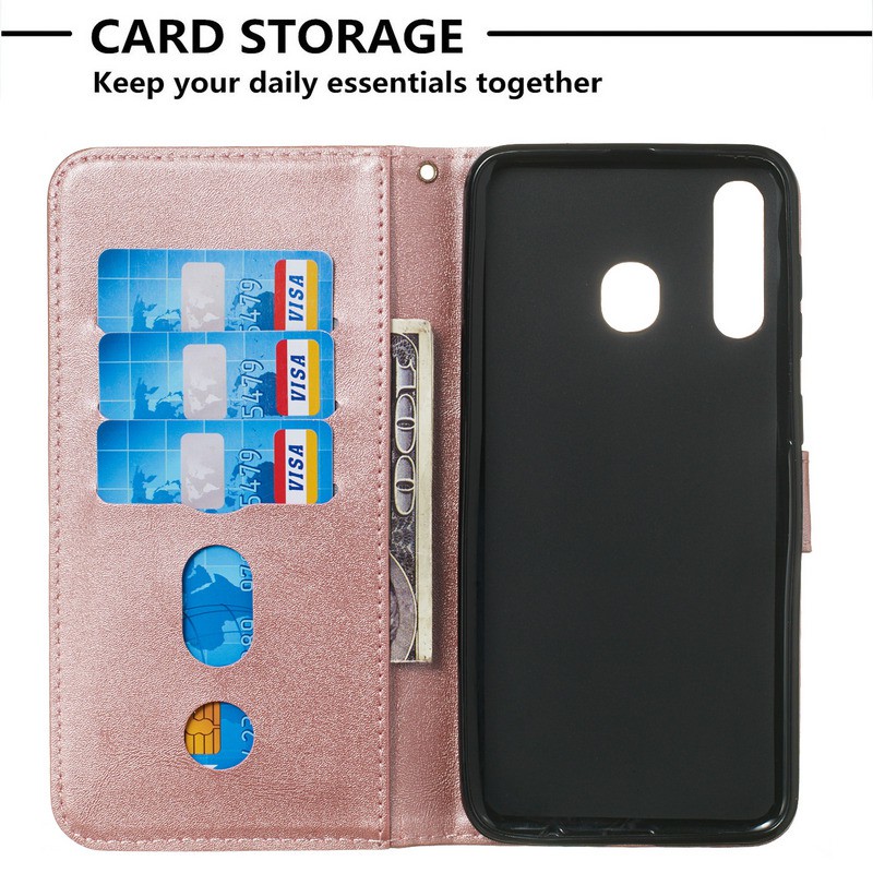 Bao da điện thoại có nắp gập có khóa kéo cho Samsung Galaxy A51 A71 A50 A70 A50s A30S A30 A20 A20S A10 A10S | BigBuy360 - bigbuy360.vn