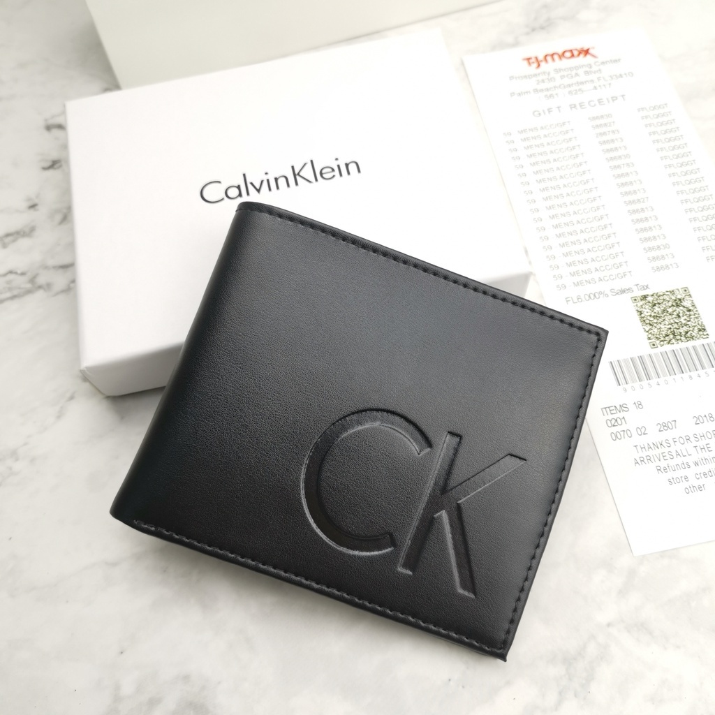 Ví Da Calvin Klein Thiết Kế Sang Trọng Cao Cấp Cho Nam