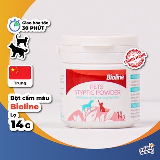 Bột cầm máu cho chó mèo Bioline Styptic Powder