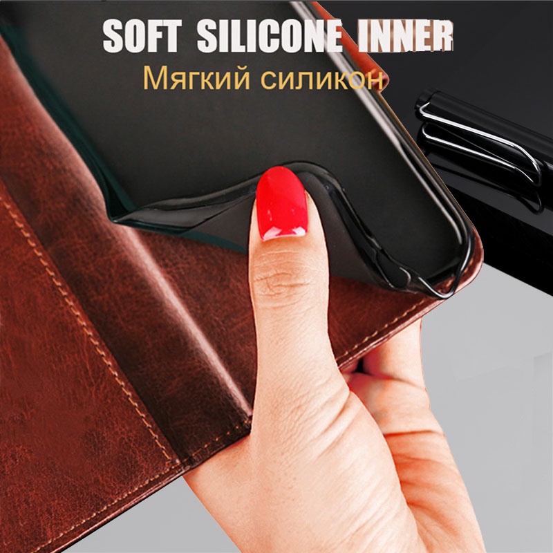 Wallet Flip Case for Itel S16 Pro S31 S32 P36 Pro S11 S12 S13 S15 Cover Magnetic Leather Stand Phone Protective Bag