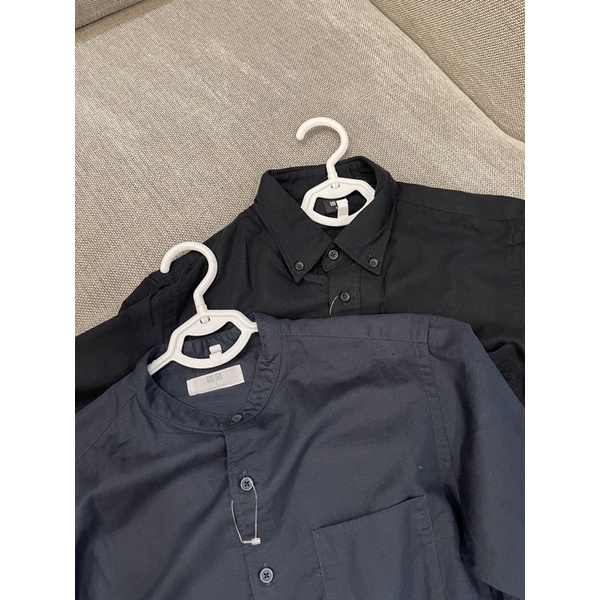 Sơmi Nam UNIQLO  cổ tàu