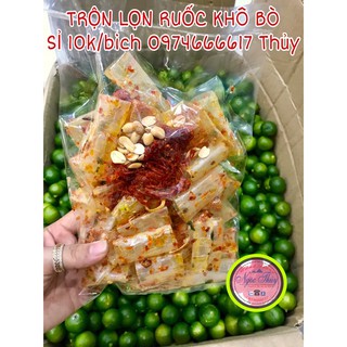 5 BỊCH TRỘN LỌN RUỐC BÒ TỎI NGỌC THUỶ