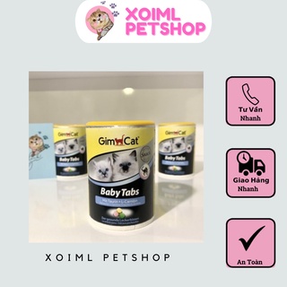 Gimcat baby tabs 85g - vitamin dinh dưỡng cho mèo con