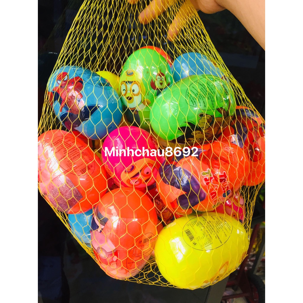 Trứng đồ chơi bịch 20 quả cỡ vừa 5k