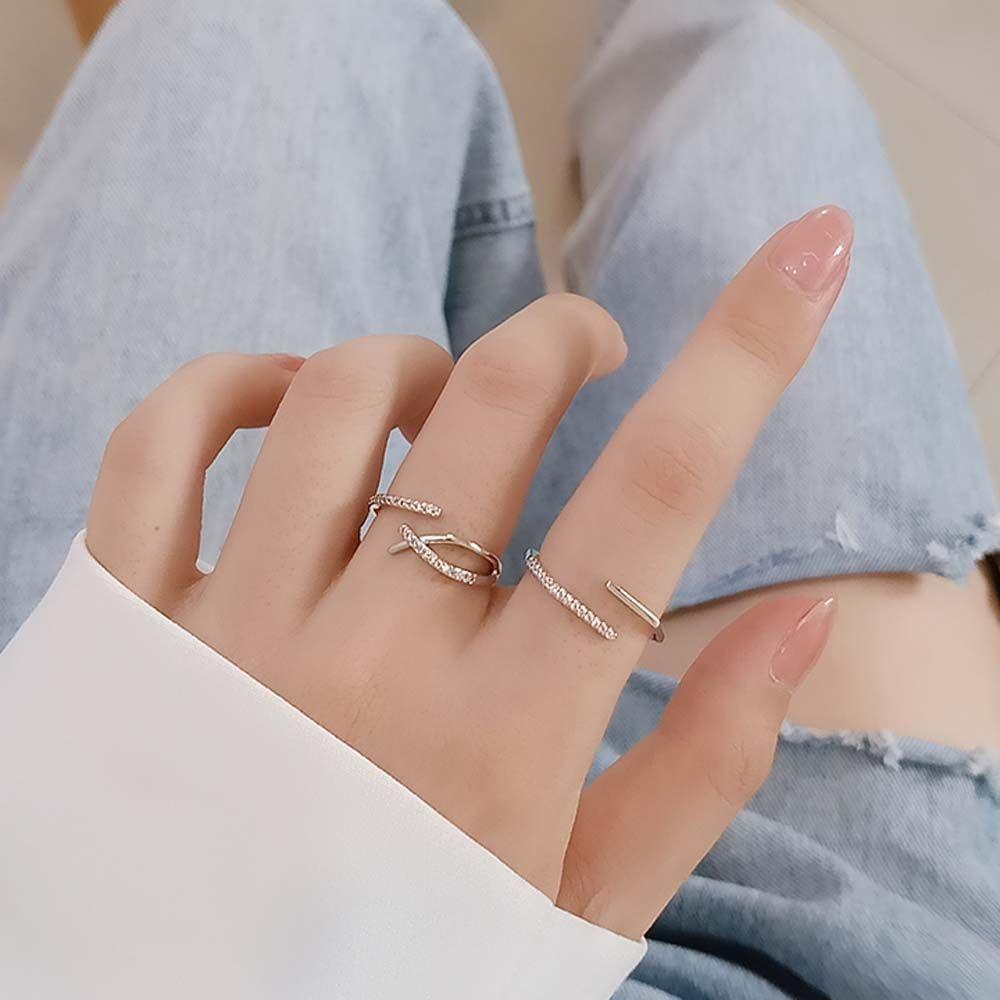 Nhẫn Đan Chéo Độc Đáo Thời Trang|Màu Sắc.Áo Kiểu Hàn Quốc Thiết Kế Trẻ Trung Cá Tính