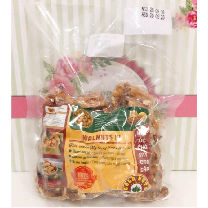 Óc cho Mỹ cao cấp- óc chó tách võ- hạt óc chó Gold Nuts 200gr/500gr/1kg