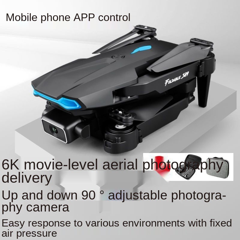 Máy bay điều khiển từ xa gấp quadcopter net đồ chơi người nổi tiếng kép camera độ nét cao chụp ảnh trên không lái