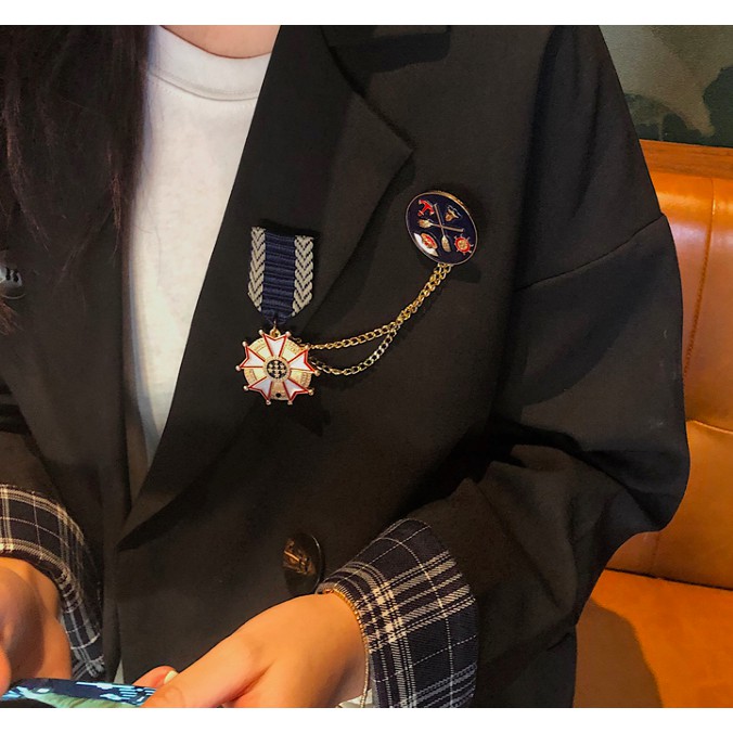 Áo blazer thuỷ thủ Hàn Quốc trendy hiện đại | BigBuy360 - bigbuy360.vn