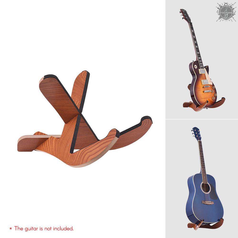 Giá đỡ bằng gỗ để sàn cho đàn guitar tiện dụng