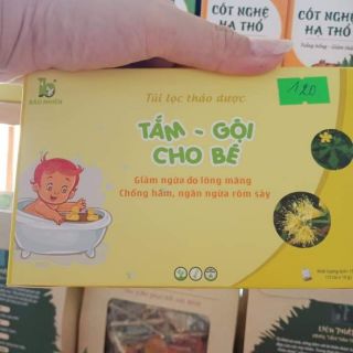 Tắm gội cho bé thảo mộc Bảo Nhiên