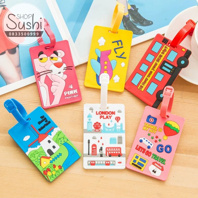 Bảng tên, Thẻ tên, Móc treo vali