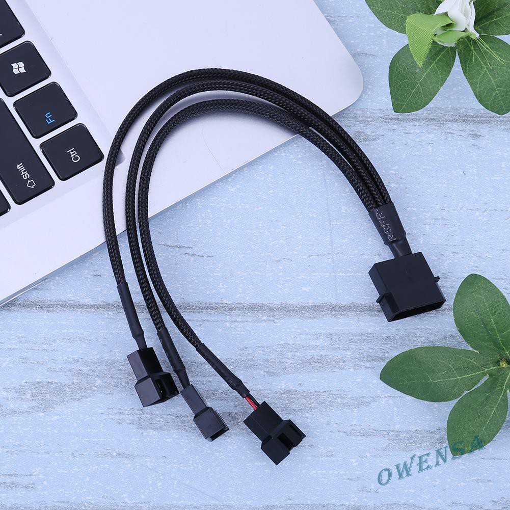 POWER Cáp Chuyển Đổi 4pin Ide Molex Sang 3-port / 4pin