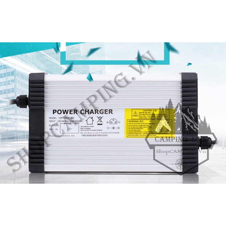 Bộ sạc pin sắt LiFePO4 4S YZPOWER (20A) 14.6V 40Ah - 200Ah